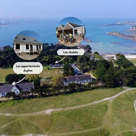 Jardin Colonial - Reves De Mer Ile de Batz Exteriör bild